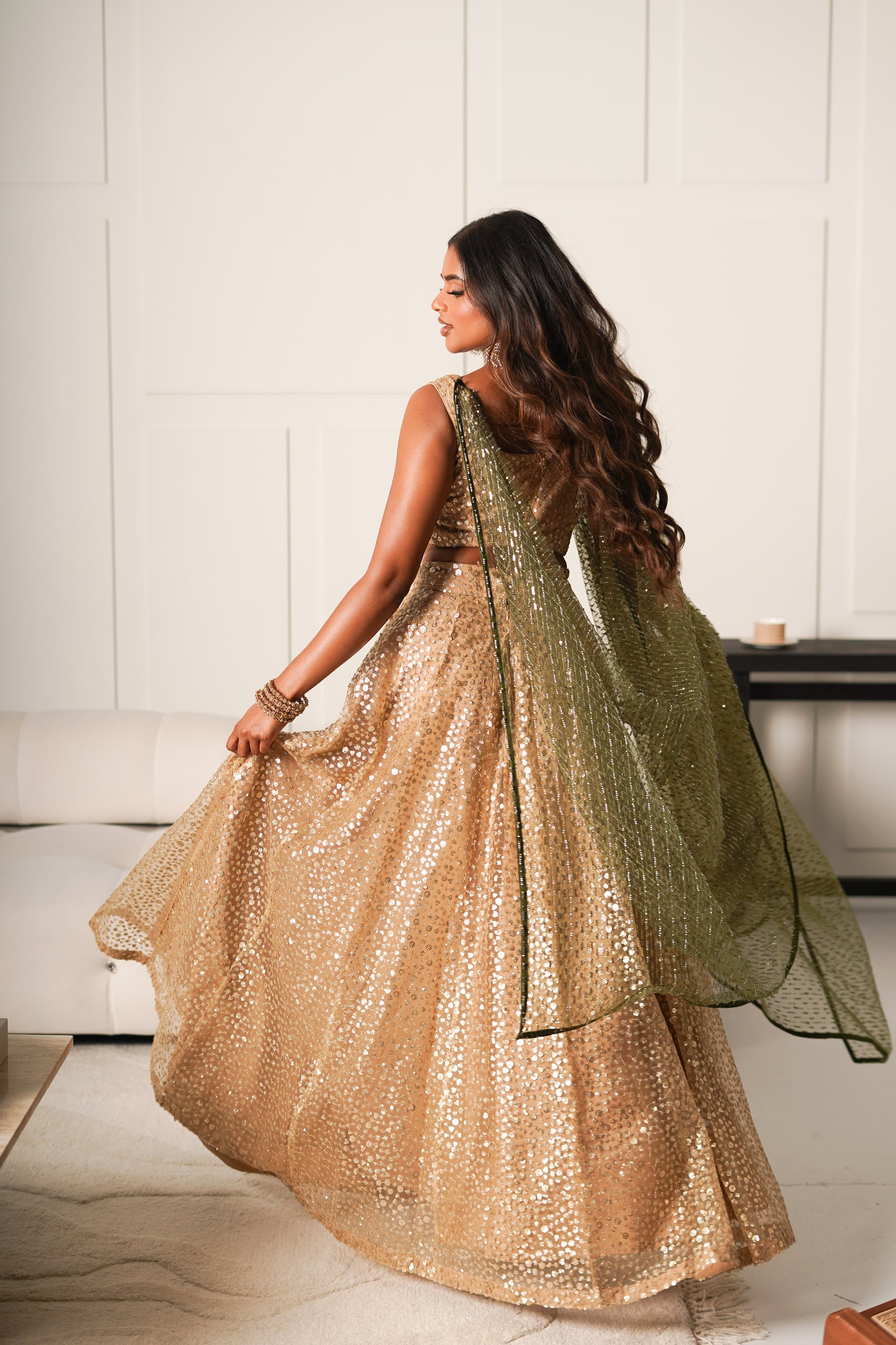 Gold Sitara Skirt