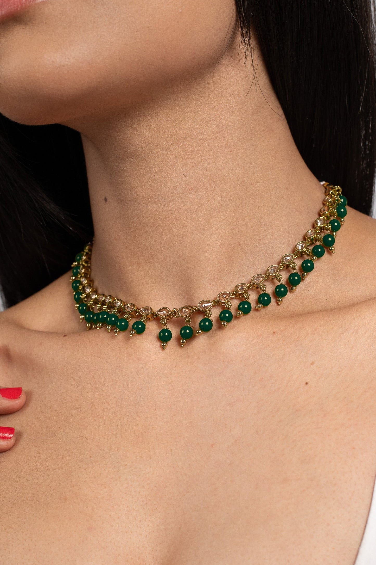 Emerald Dainty Choker