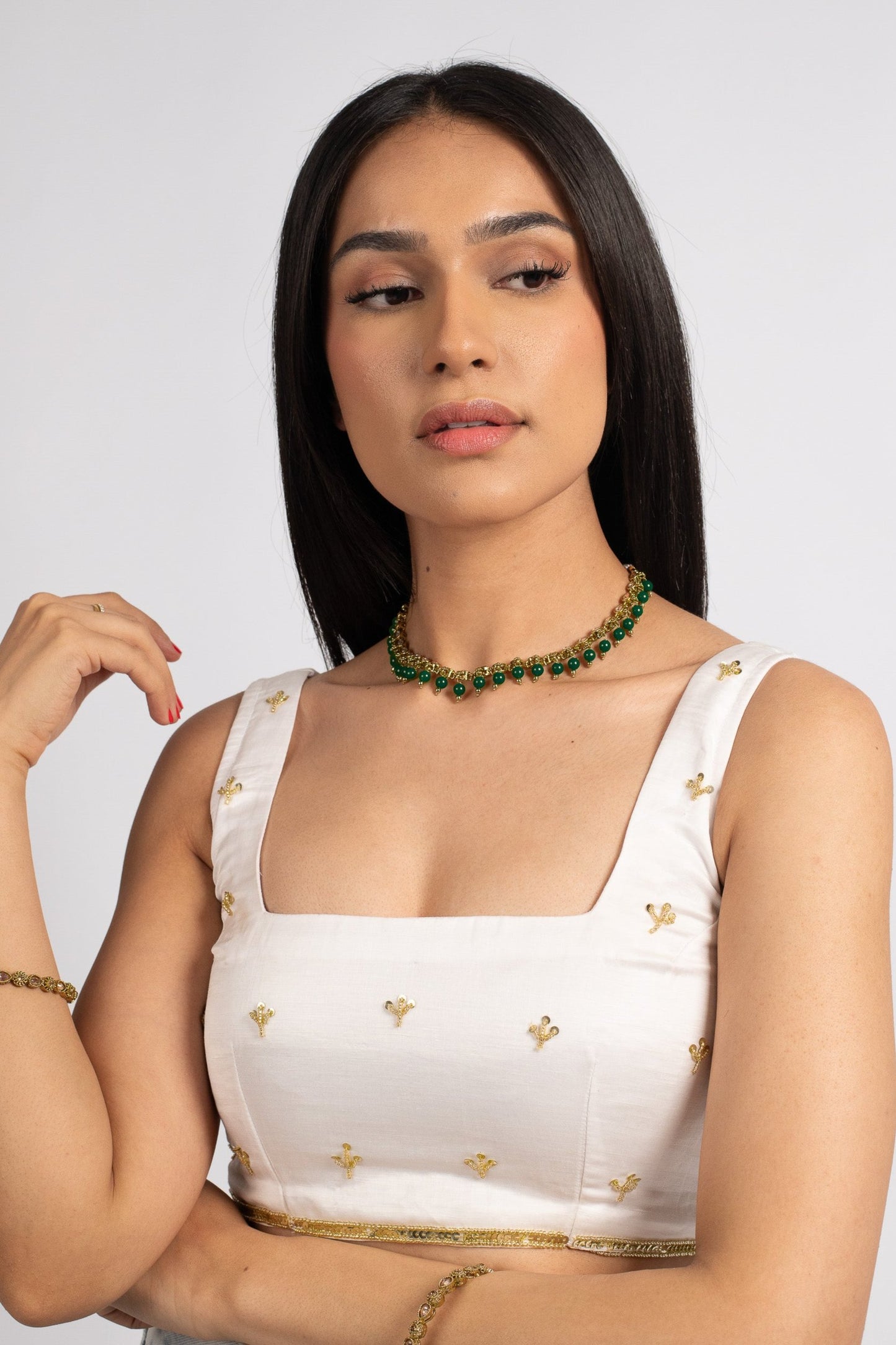 Emerald Dainty Choker