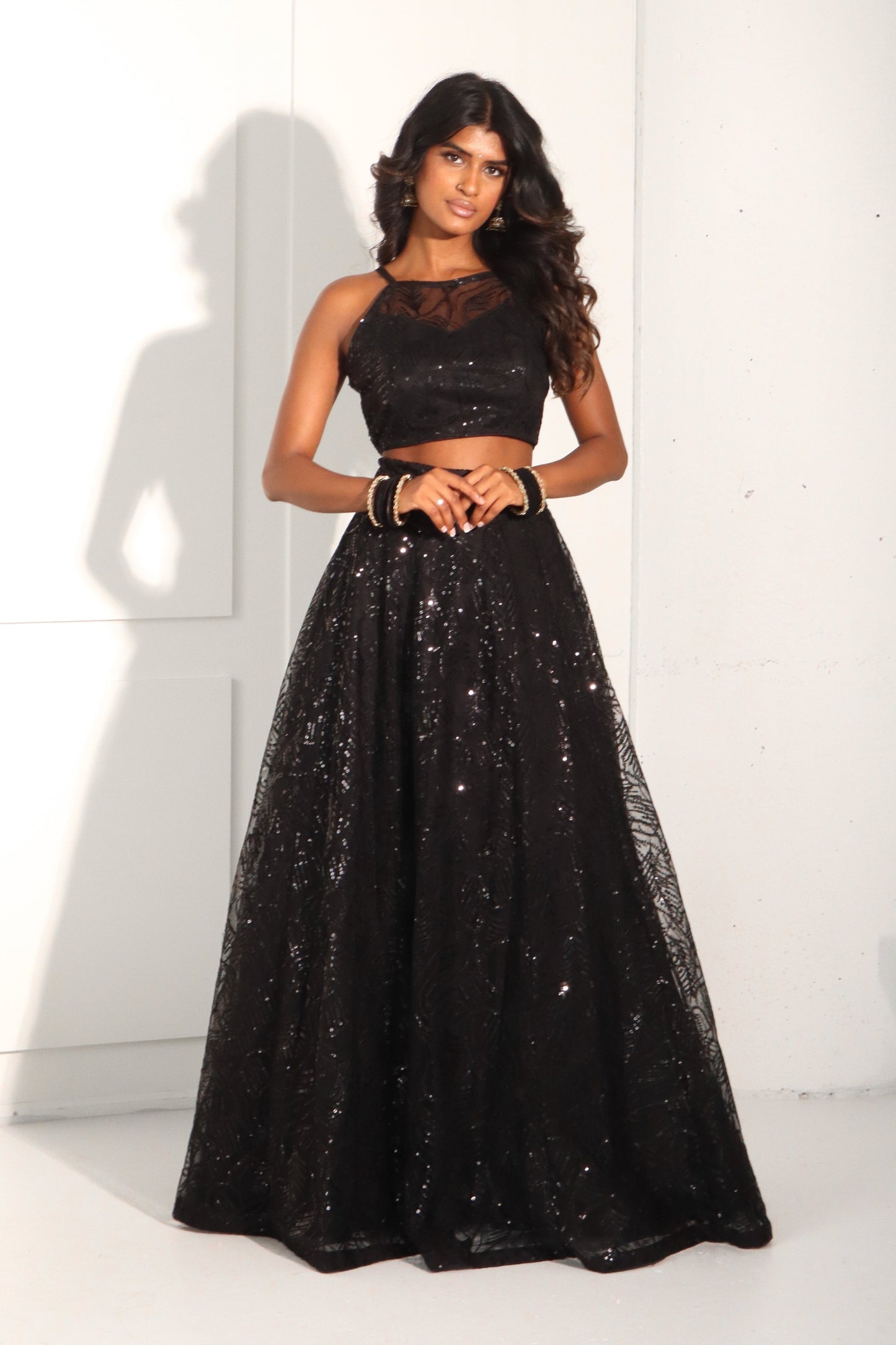 Black Cirrus Skirt