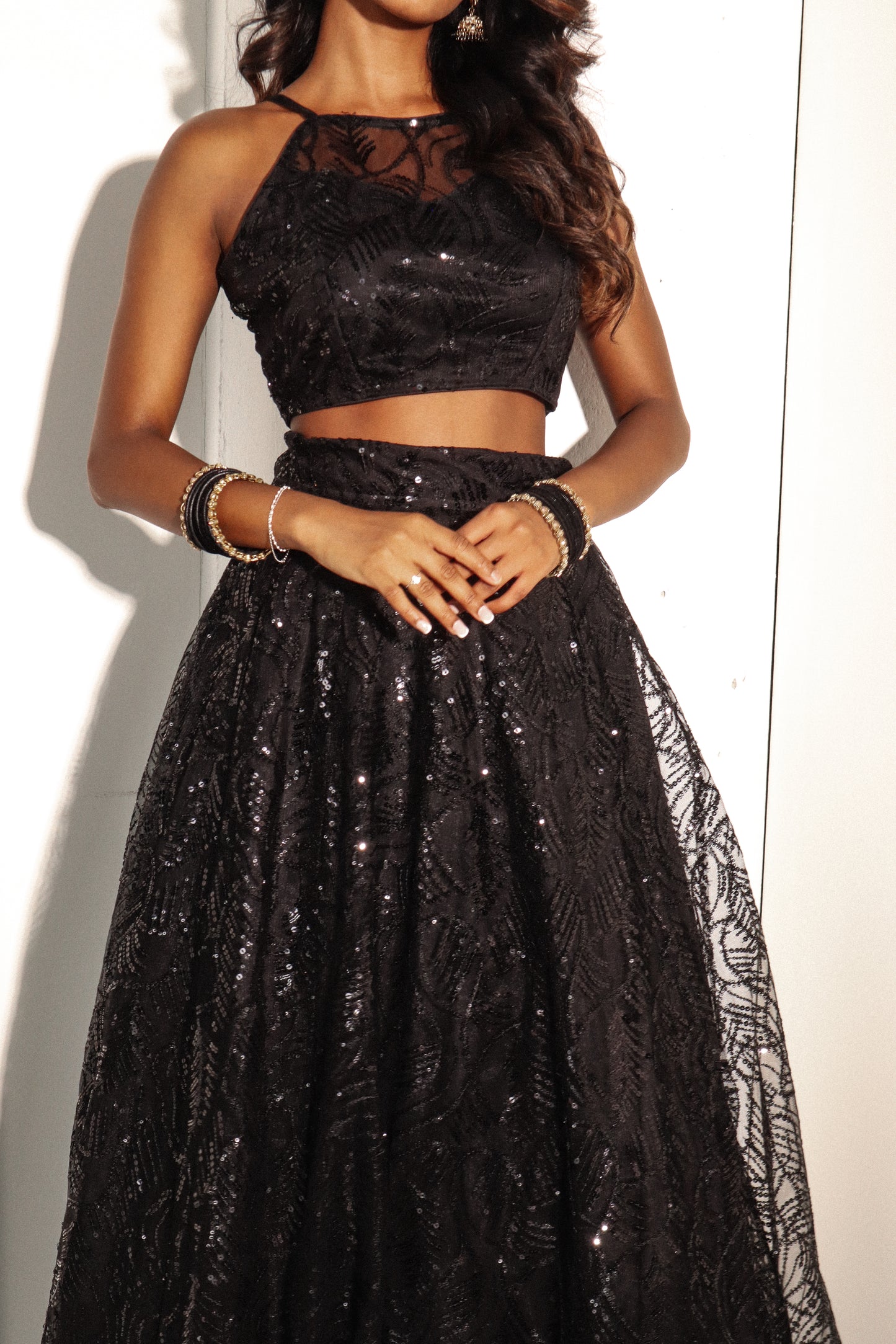 Black Cirrus Skirt