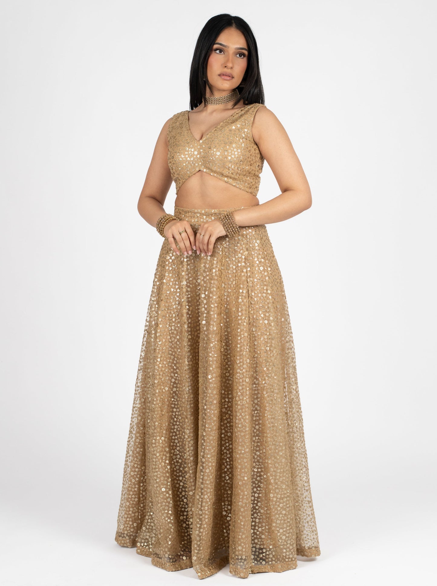 Gold Sitara Skirt