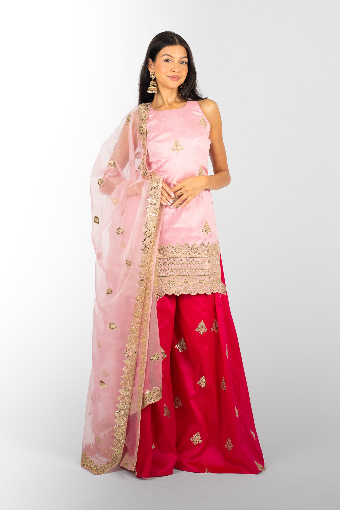 Rose Harmony Mandala Suit and Dupatta