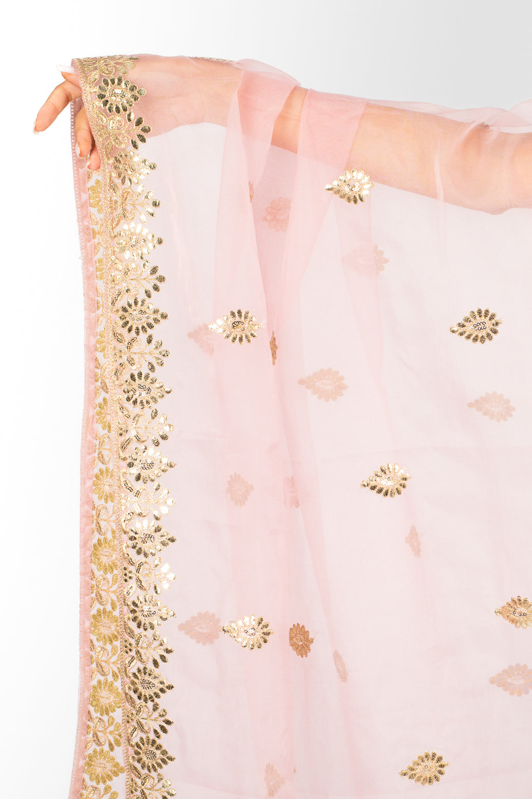 Rose Harmony Mandala Suit and Dupatta