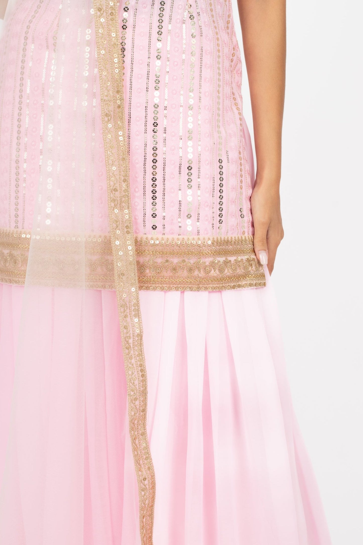 Pink Amethyst Suit and Dupatta