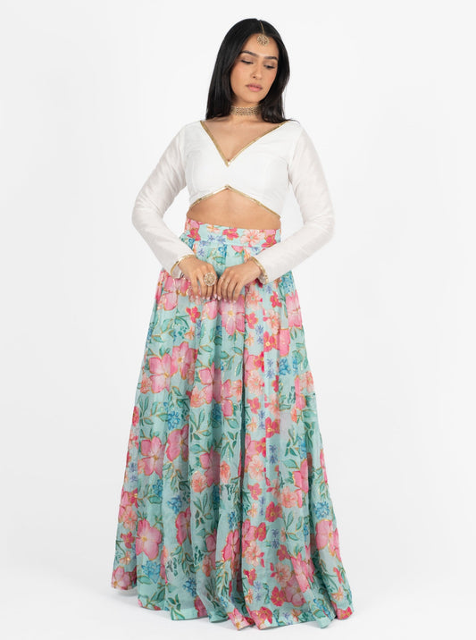 Serene Blossom Skirt