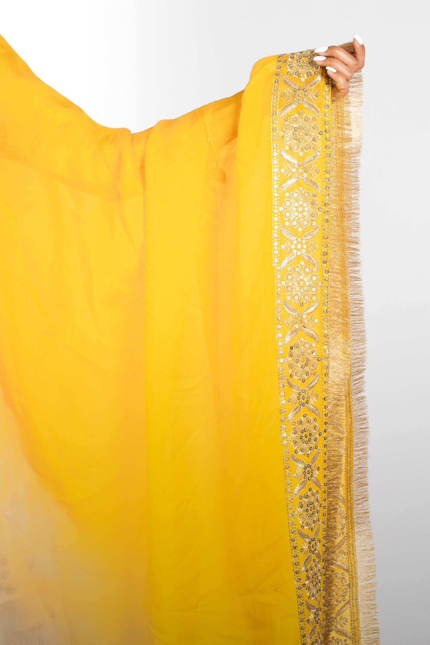 Marigold Ryna Suit and Dupatta