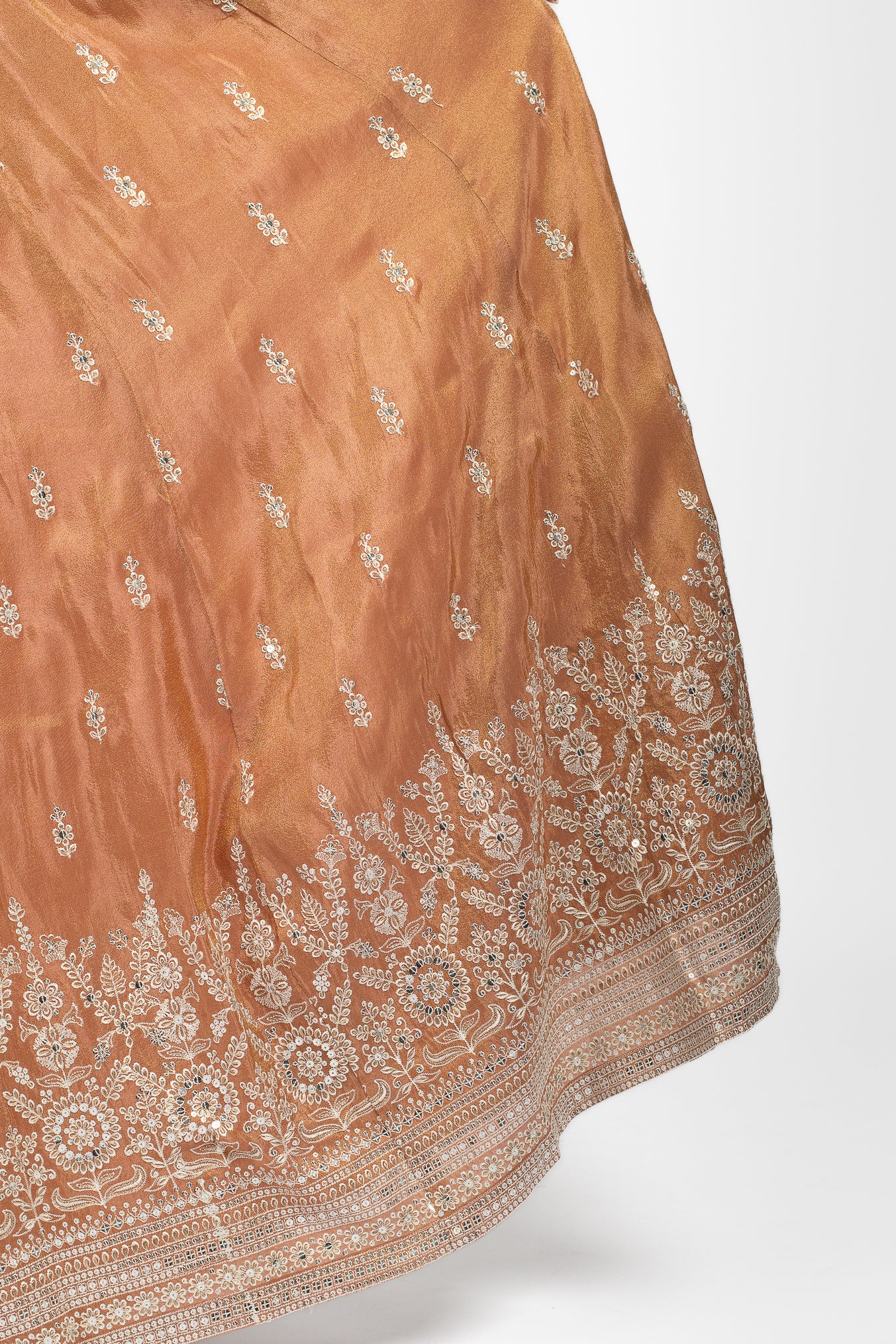 Apricot Sheen Skirt