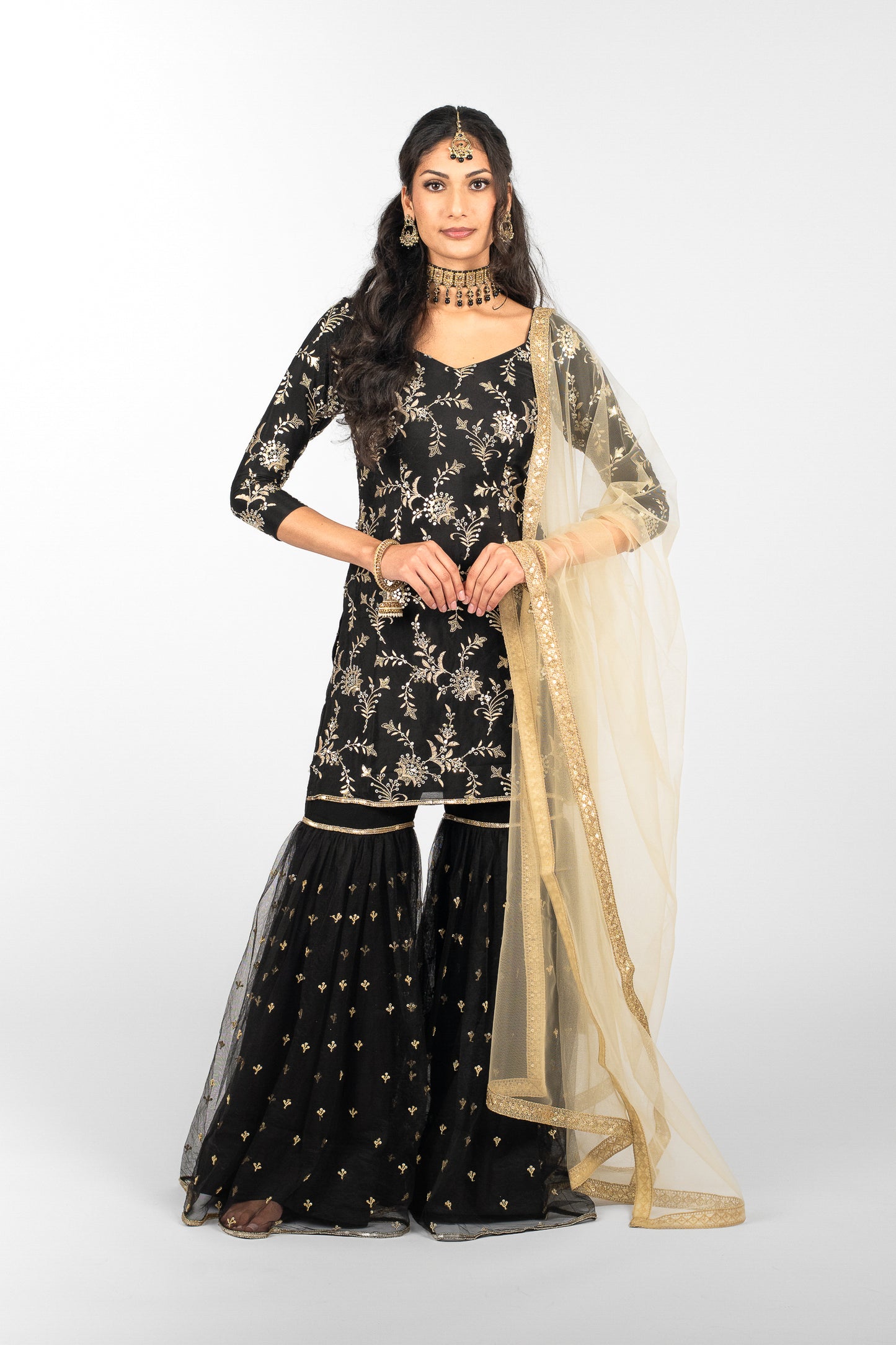 Onyx Sitara Suit and Dupatta