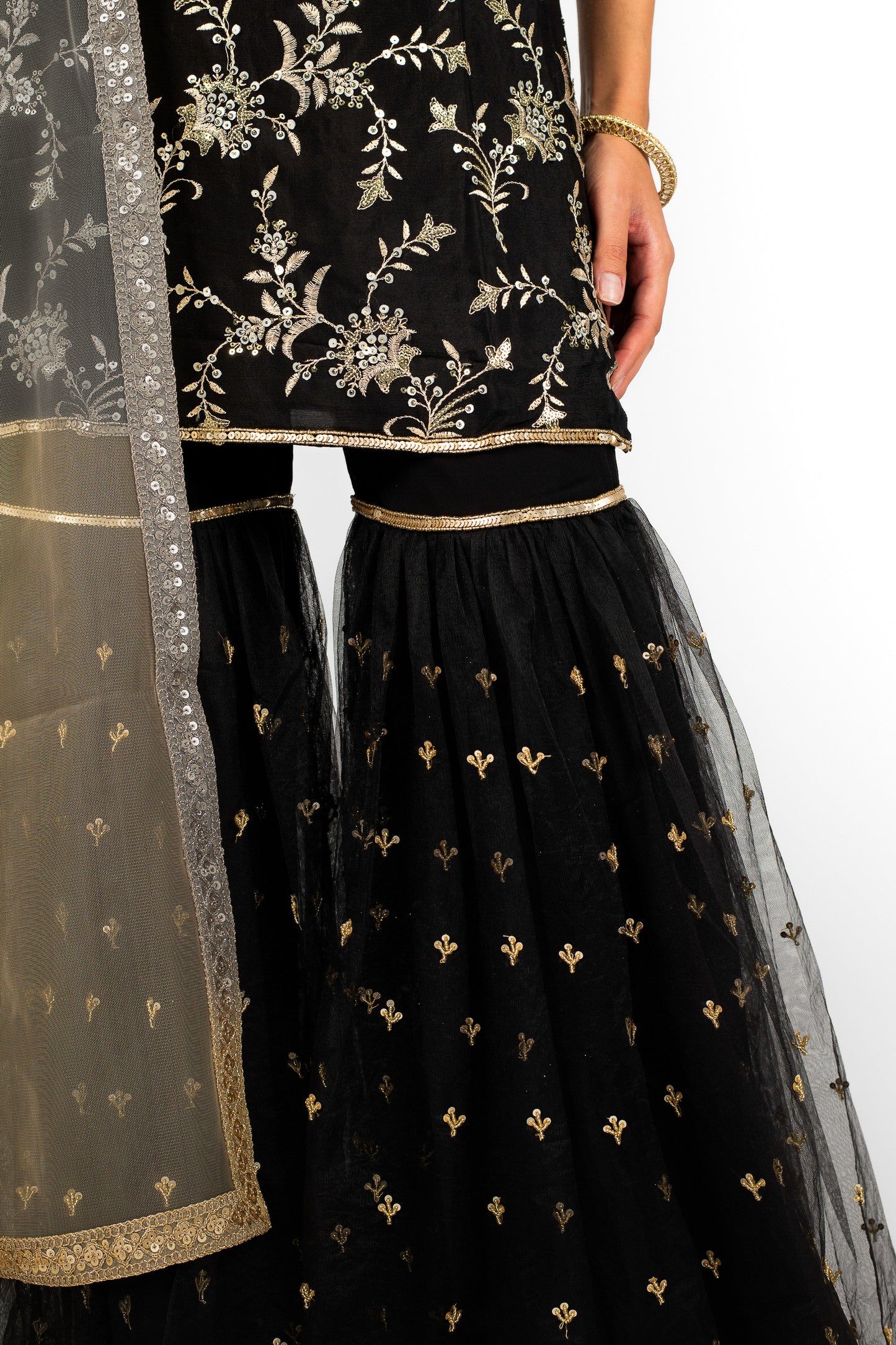 Onyx Sitara Suit and Dupatta