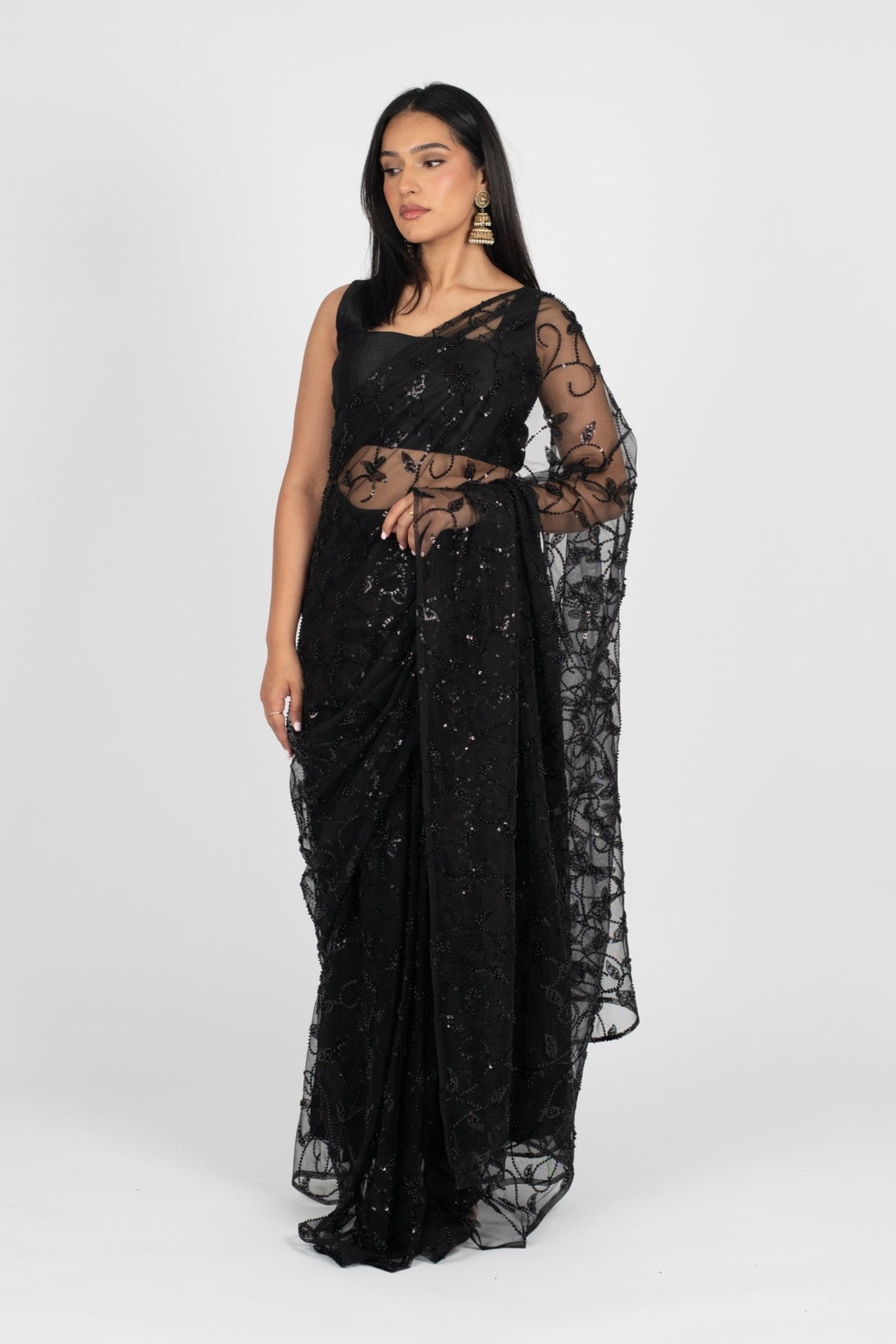 Onyx Raina Easy-Drape Saree